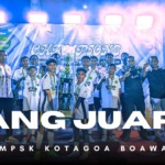 SMPSK Kotagoa Boawae Pertahankan Piala Bergilir Kategori Futsal Setelah Kalahkan SMP St. Theresia Kupang di Turnamen SMATER NDAO CUP IV