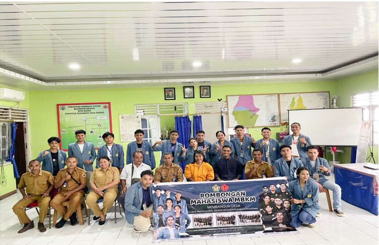 Mahasiswa MBKM Program Studi Ilmu Pemerintahan Resmi Diterima di Desa Oesena: Wujud Nyata Integrasi Akademik dan Pengabdian Masyarakat