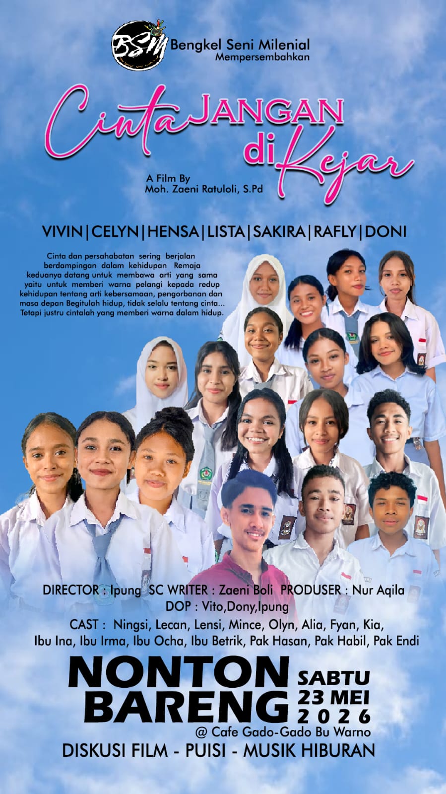 BSM Siap Nobar Film Karya Sendiri 