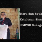 Haru dan Syukur Warnai Kelulusan Siswa Kelas IX SMPSK Kotagoa Boawae