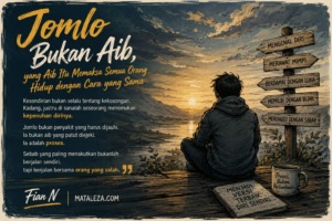 Ruang Rasa: Jomlo Bukan Aib, yang Aib Itu Memaksa Semua Orang Hidup dengan Cara yang Sama