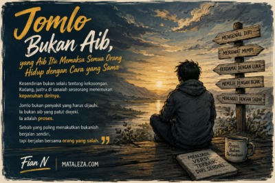 Ruang Rasa: Jomlo Bukan Aib, yang Aib Itu Memaksa Semua Orang Hidup dengan Cara yang Sama