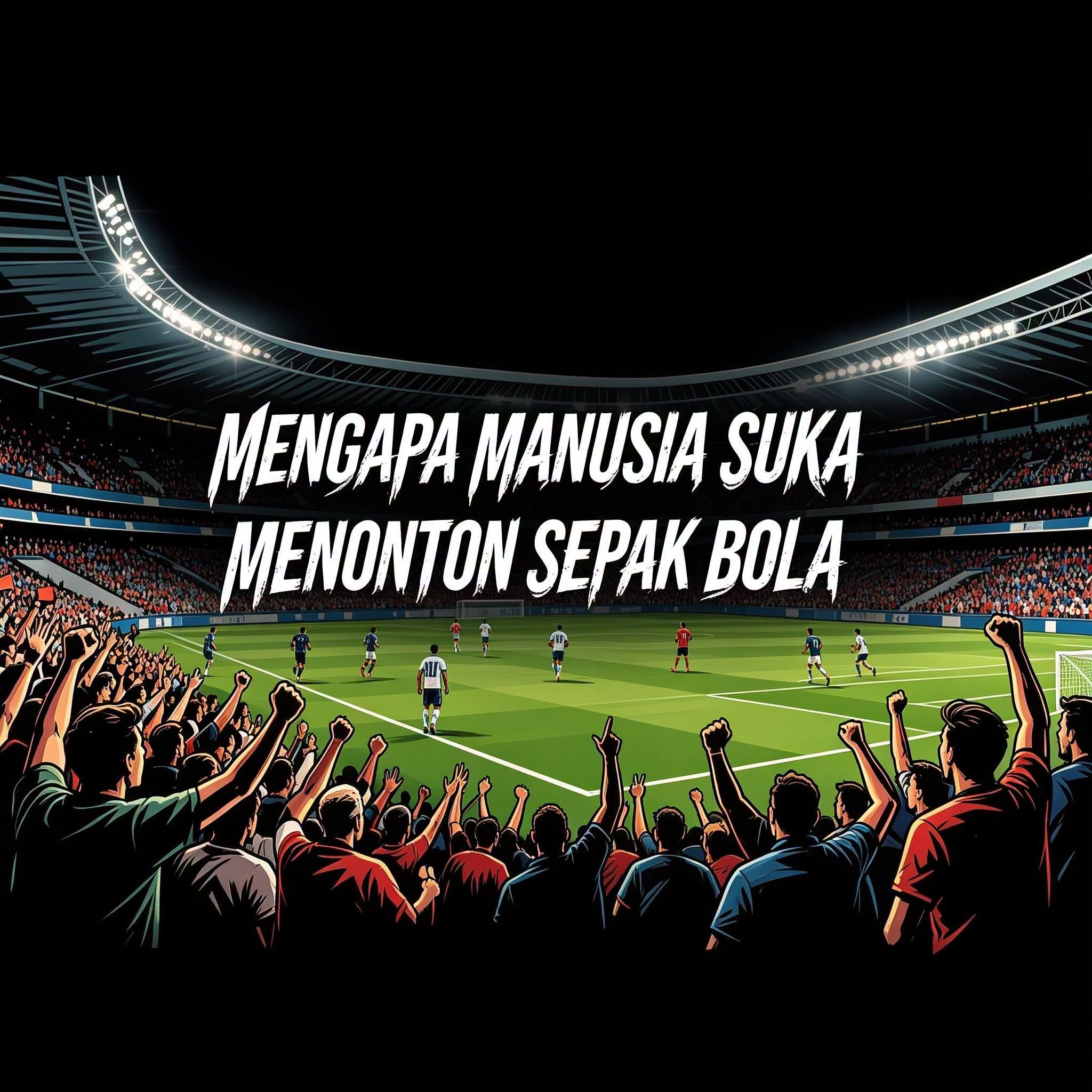 Sudut Pandang: Mengapa Manusia Suka Menonton Sepak Bola