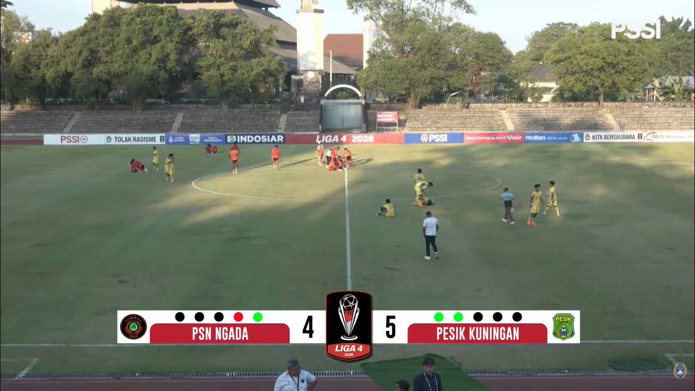 Catatan Kelam Semifinal Pesik Kuningan Kontra PSN Ngada